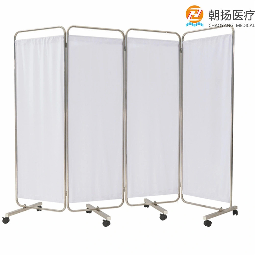 Medical Hospital Ward Four Fold Hospital Screen Cy-H806