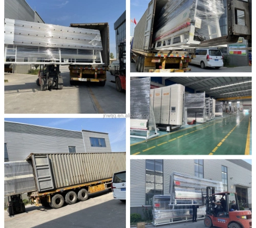 Insulating Glass Air Flotation Line Glass Washing and Argon Gas Filling Press Machine