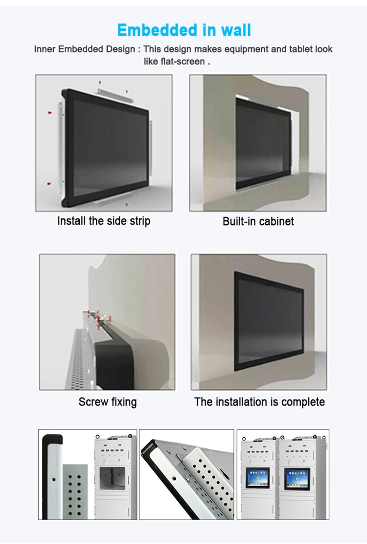 Yc-102eb 10.1 Inch LCD Touch Screen Monitor Embedded Android Tablet PC for Vending Machine Control