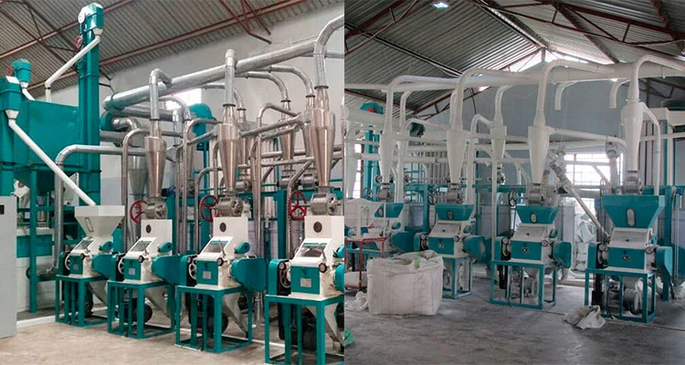 2023 Kenya Running Corn Meal Production Line Plant