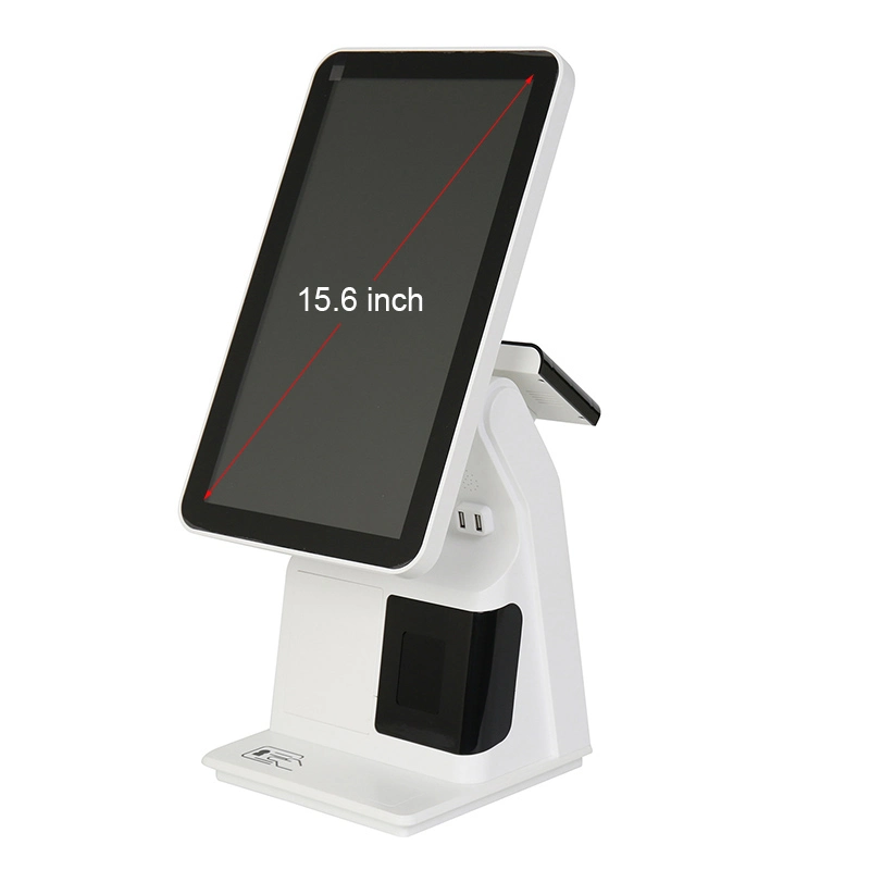 15.6 Inch 10 Point Capacitive Vertical Touchscreen All in One POS System