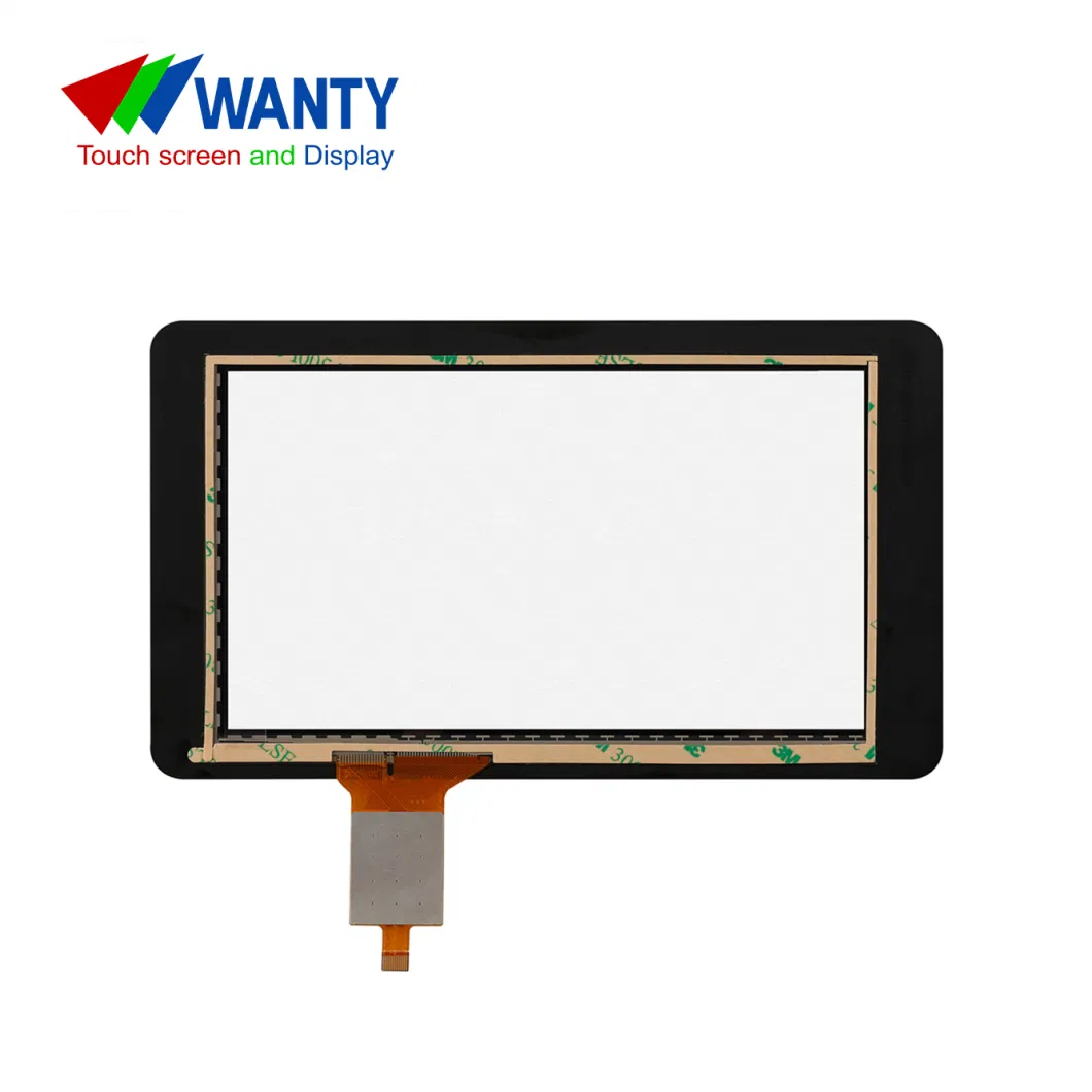 China Manufacturer 7 Inch IIC Glass+Glass Cap Touch Panel TFT LCD Displya Module Capacitive Touch Screen