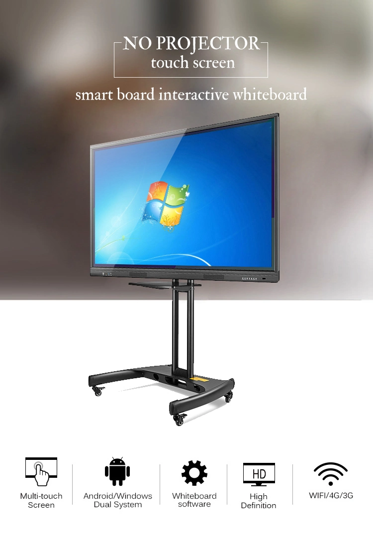 High Quality Interactive Whiteboard Touch Screen Display