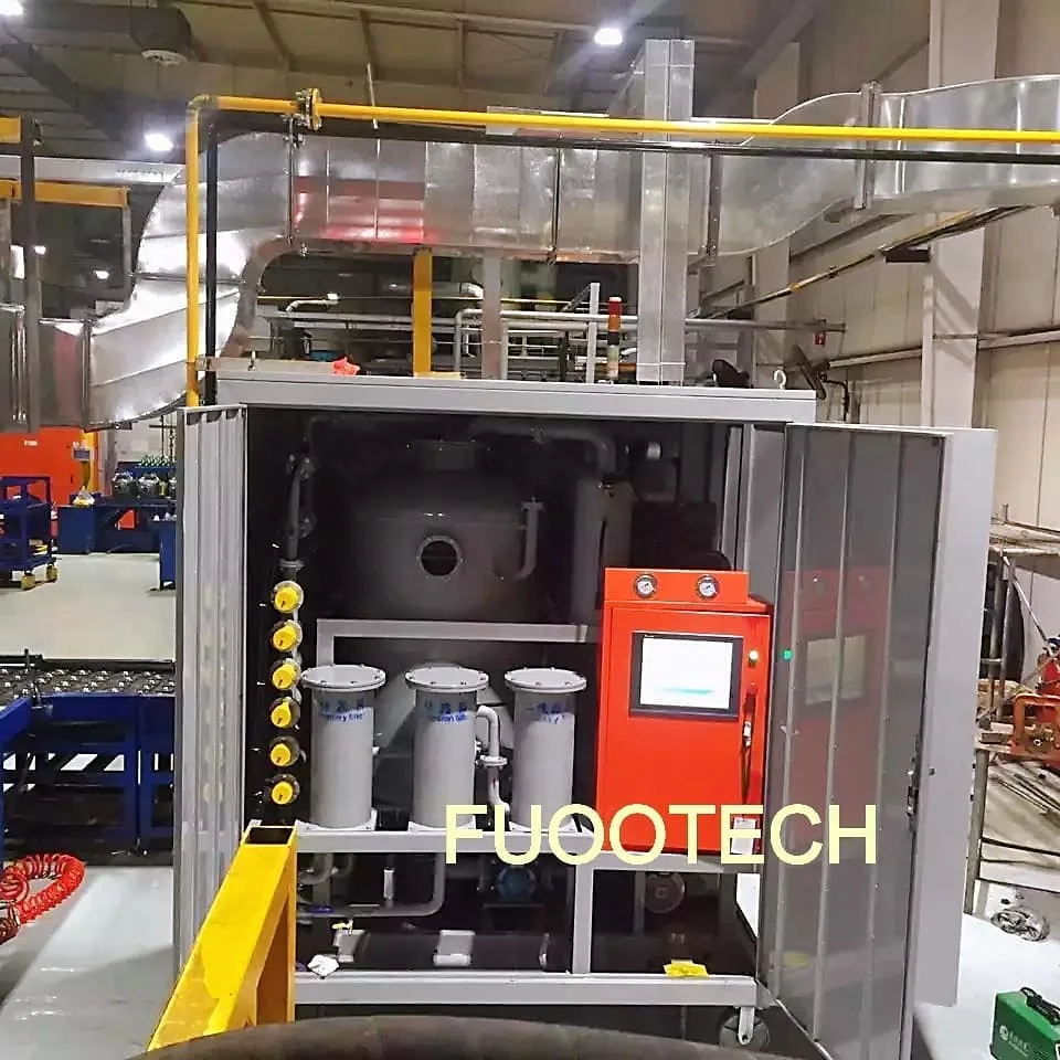 CE Certified PLC Controlled with Large Touch screen Type Transformer Oil Purifier