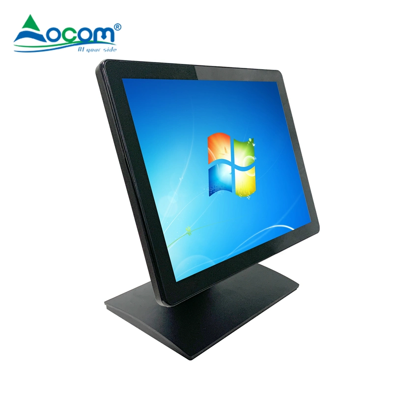 15 Inches Bezel-Free Capacitive Touch Screen POS Computer Monitor VGA Touch Screen LCD Display