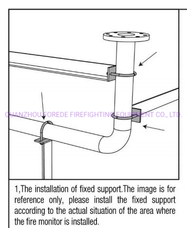 Stainless Steel Large Flow Automatic Fire Water Monitor