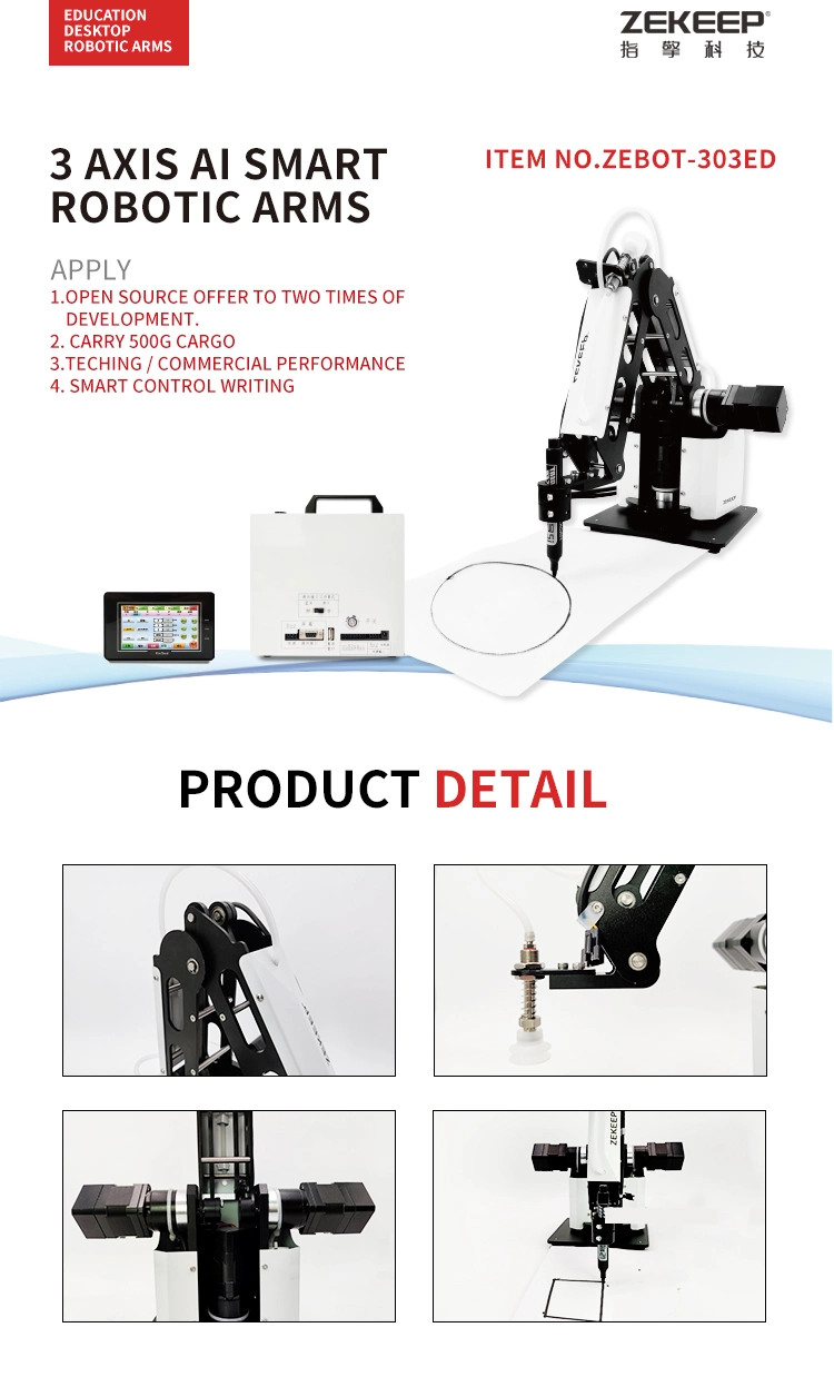 303ED Wlkata Mirobot 3 Axis Robot Arm - Ai Smart Factory Stem Education Learning Smart Device