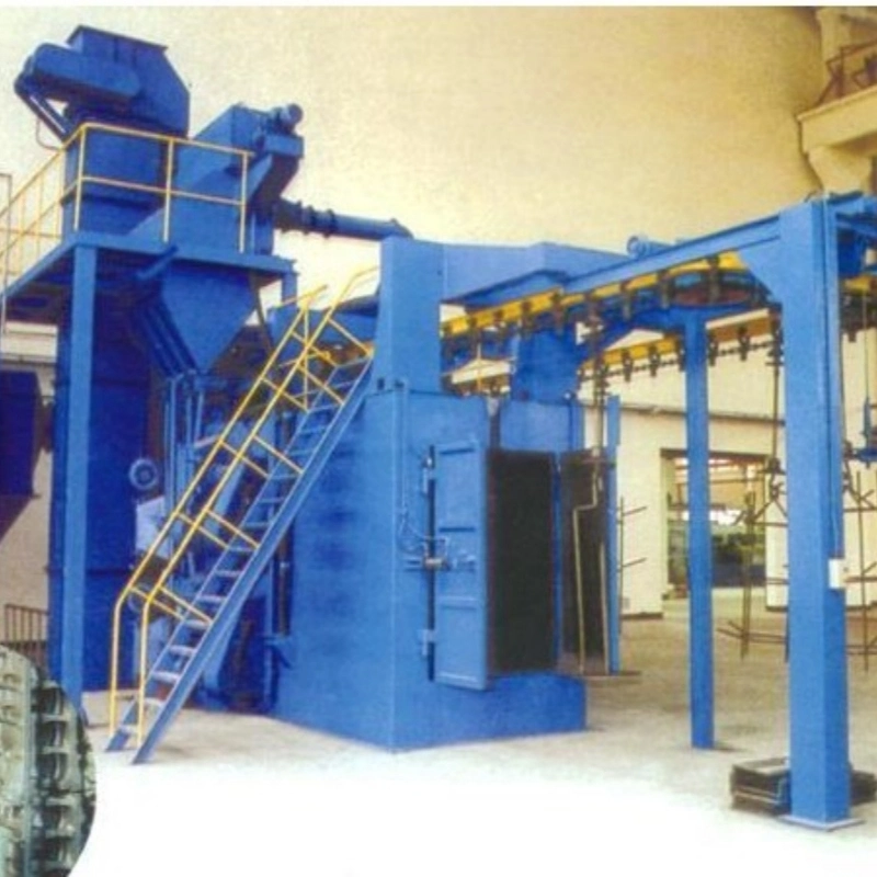 Tach Derrick Chain Shot Blasting Machine for Casting Surface Cleaning