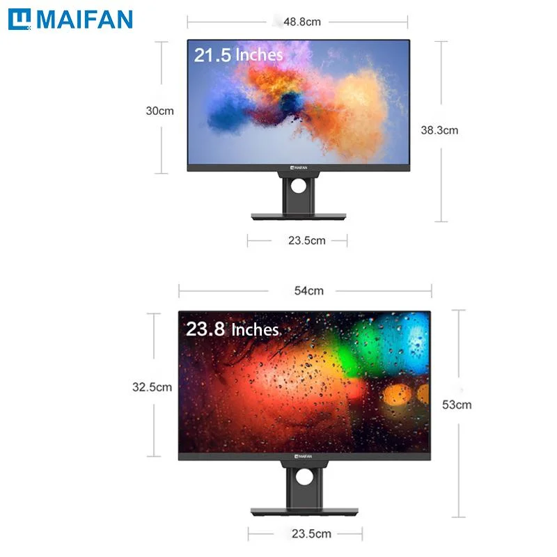 360 Degree Rotary Lifting Stand Industry Computer 21.5-Inch All in One PC