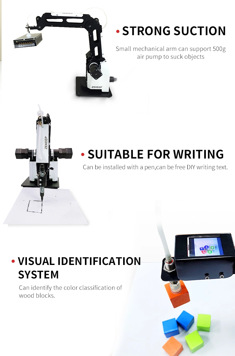 303ED Node MCU 3 Axis Robot Arm with Camera Servo Motor Dobot