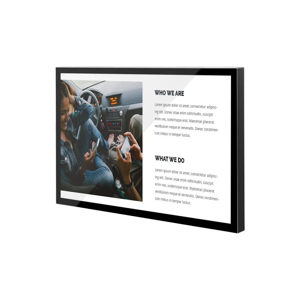 55 Inch Big Size Wall Mount Touch Screen All in One Computer