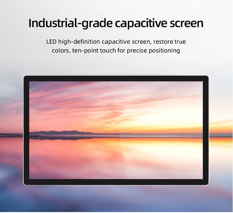 32-Inch Wide Sunlight Readable Industrial Touchscreen Monitor with Capacitive Touch Screen