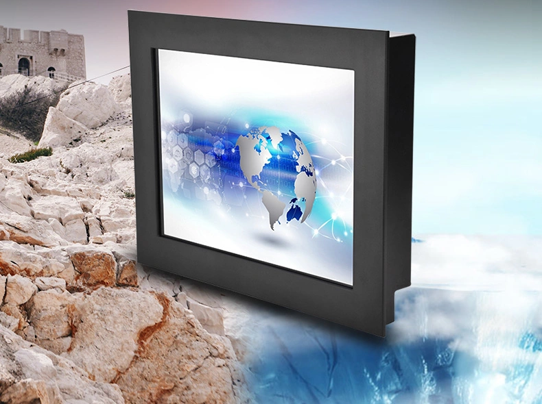 15 Inch Industrial Displays Wall Mounted Touch Screen Monitor