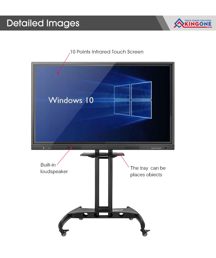 LED OPS PC Infrared All in One Computer 1920*1080 2K Touch Screen for Education