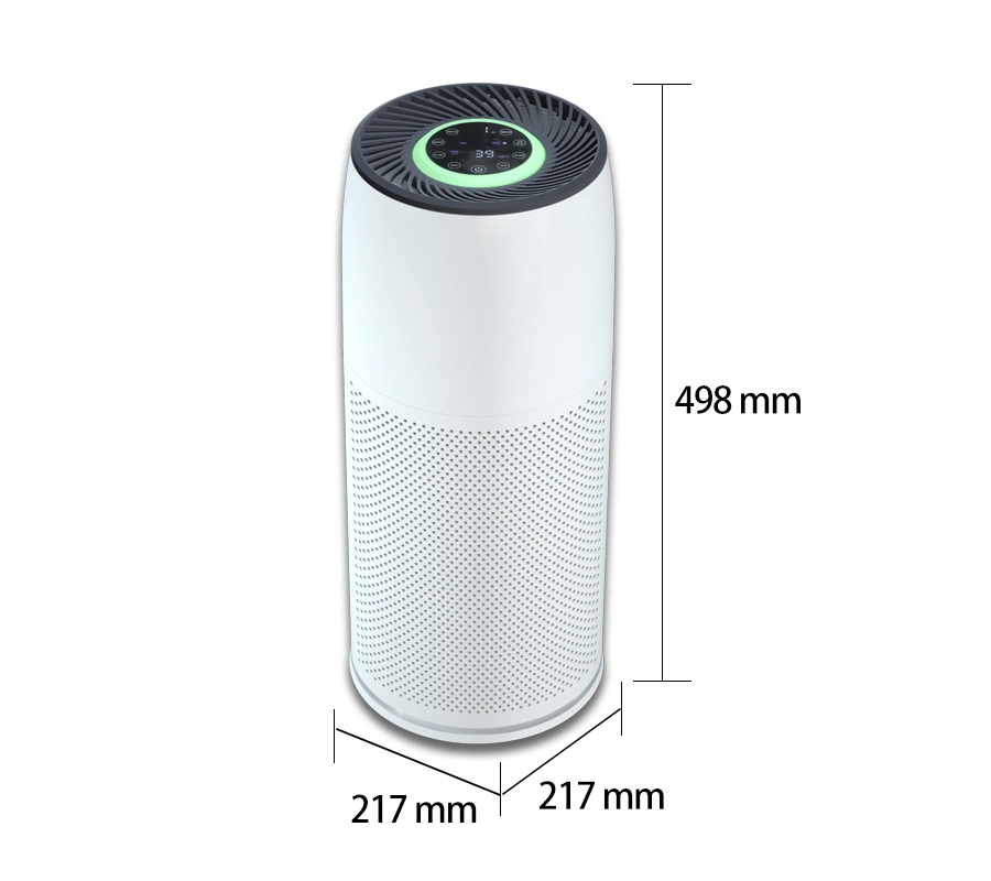 Best Air Purification Pm2.5 Sensor Monitoring Room Smoke Cleaner Dust Filter Portable Home HEPA Filter Air Purifier