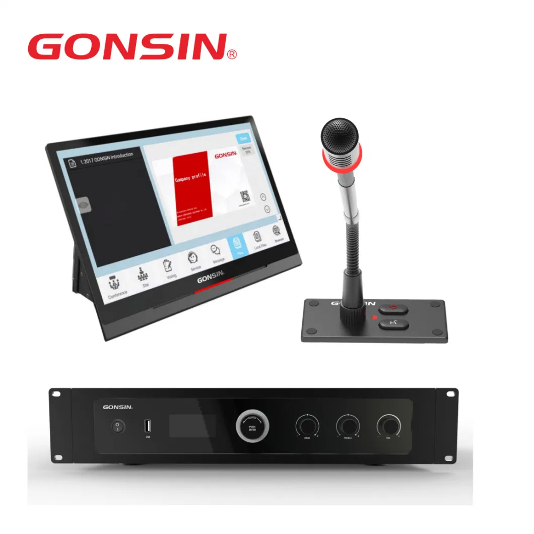 15.6inch All-in-One Network Video Conference System Meeting Smart Video Conference Table LCD Monitor for Video Conference System