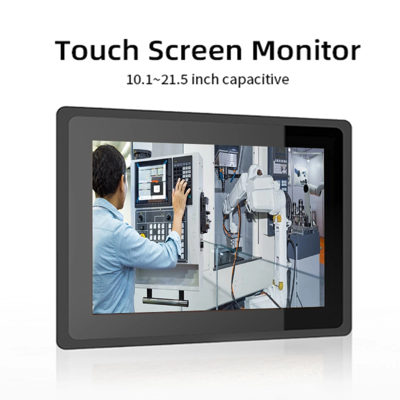 19-Inch Embedded, Touch-Screen Display Industrial Control Safety Monitoring Touch-All-in-One Computer Display