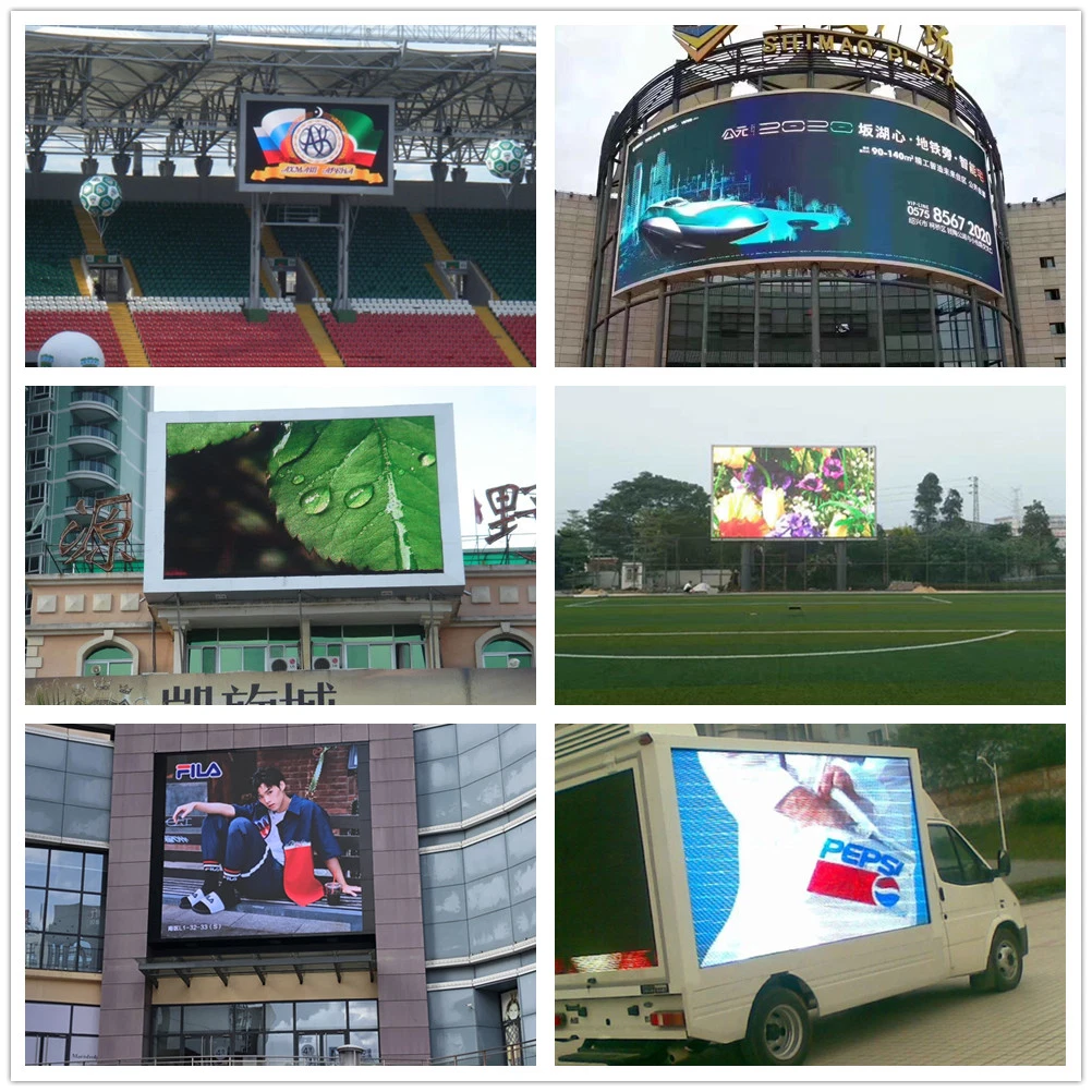 P4 High Bright Outdoor Full Color Digital Display Board LED Screen