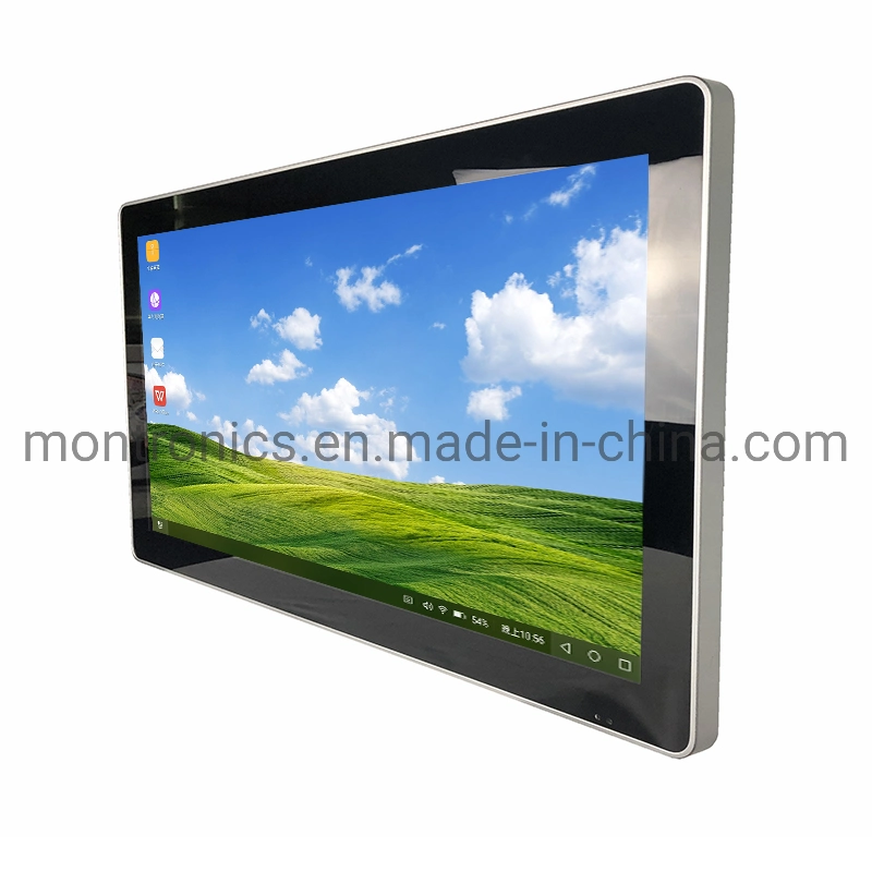 3mm Tempered Glass Protection Aluminum Alloy Flat Screen Open Frame 32 Inch Touch Screen Monitor with HDMI VGA