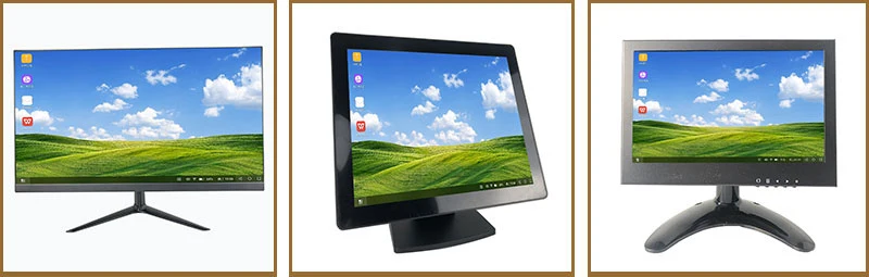 15.6/18.5/21.5 Inch Capacitive Touch Screen Monitor Wall-Mounted Industrial LCD Monitor VGA HDMI