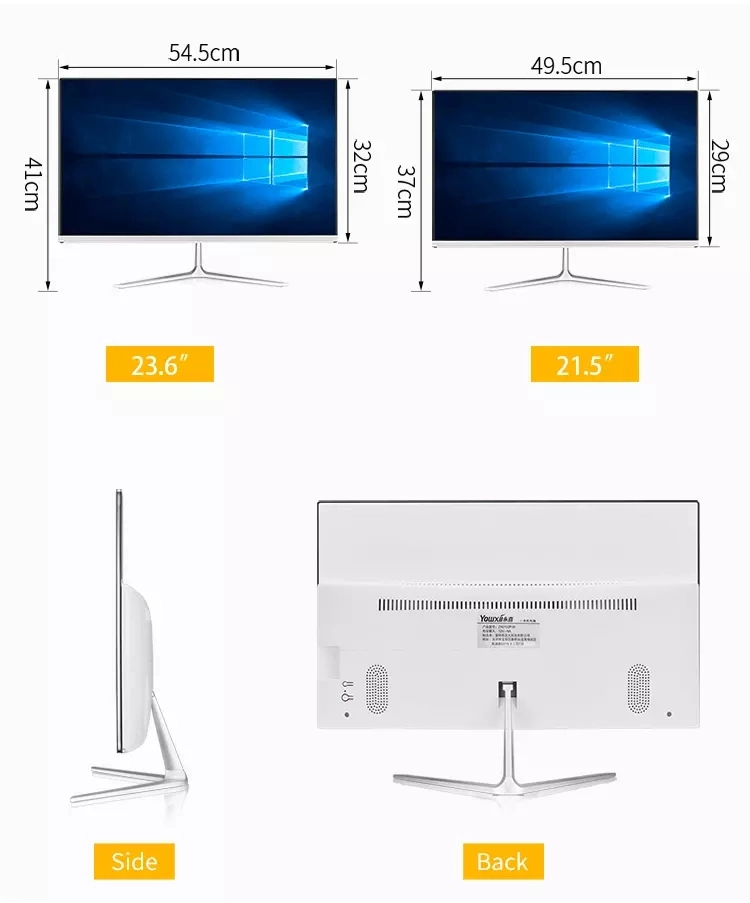 Made in China Factory 24 Inch Quad Core 1080P All-in-One PC 8GB Panel PC Industry Computer