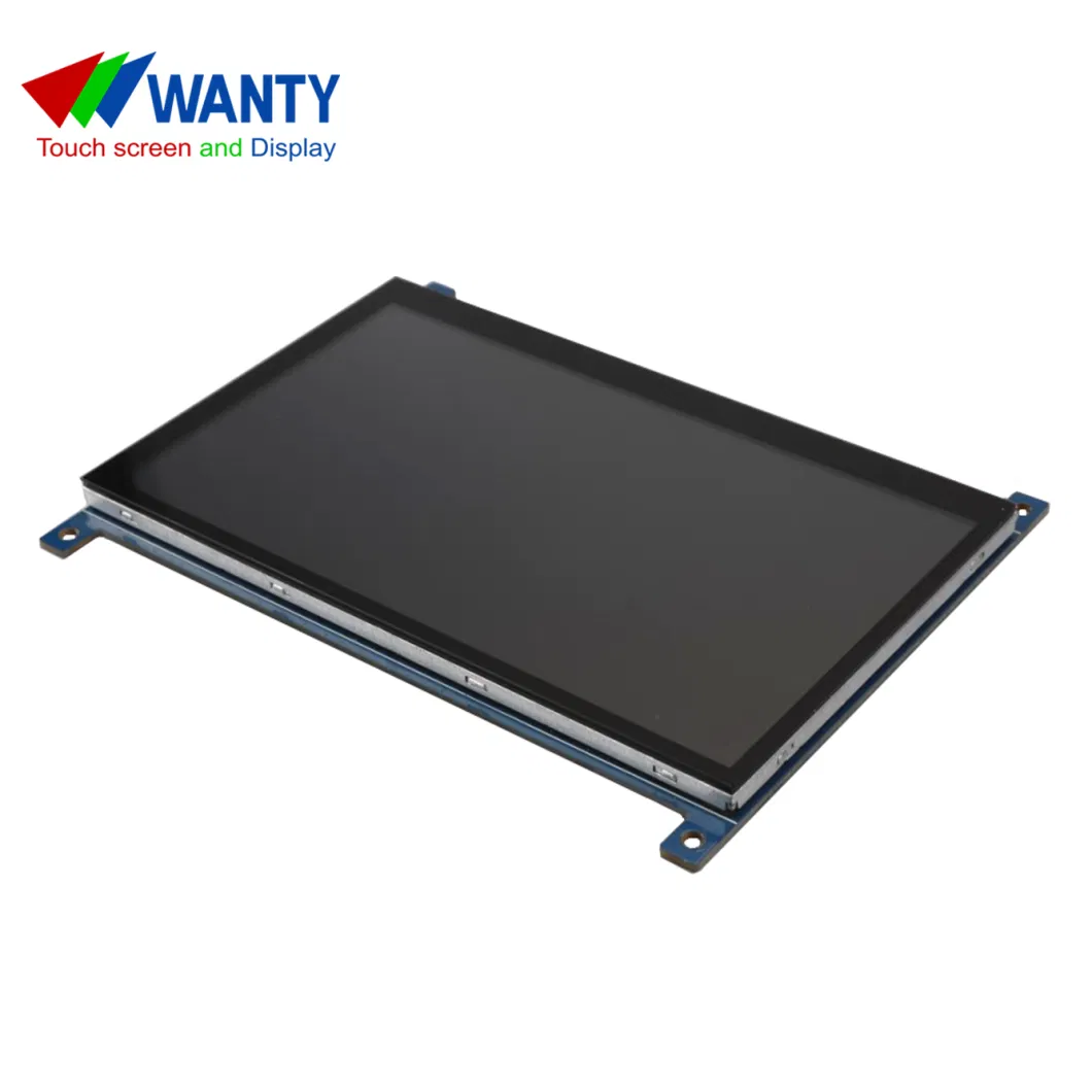 Factory Price 7 Inch 1024x600 IPS Full Viewing Sunlight Readable HDMI TFT LCD Touch Display Monitor For Raspberry Pi