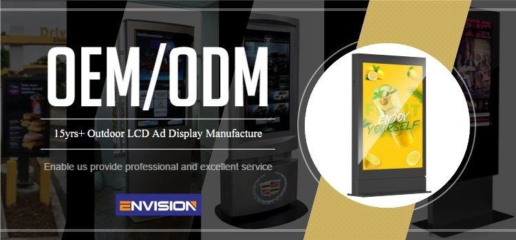 32&prime;&prime; 43&prime;&prime;ip65 Outdoor HD LCD Advertising Player, Touch Screen and Non-Touch Screen Outdoor Monitor