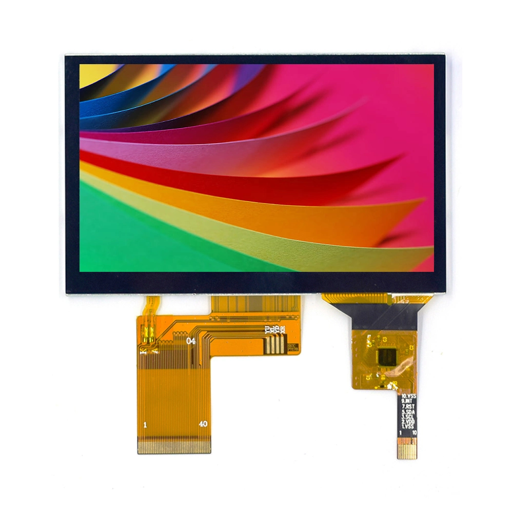 4.3 Inch TFT LCD Display IPS Model 480X272 Resolution RGB Interface with Capacitive Touch Screen