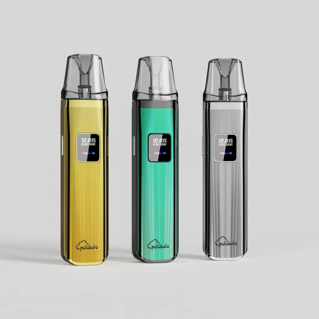 New Coming Oxv Top Fill 2ml Empty Cartridge Pod with OLED Display Scree 25W 1000mAh Rechargeable Battery E CIGS Vape Device