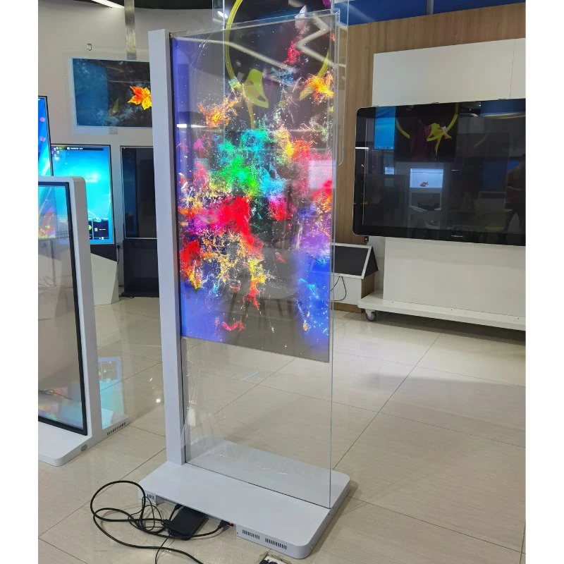 55inch OLED Transparent Digital Signage Manufacturer Touch Screen Wholesale