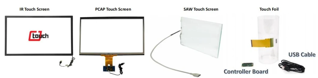 23.8 Inch Industrial Pcap Projected Capacitive Touch Technology Capacitive Touch Screen Panel