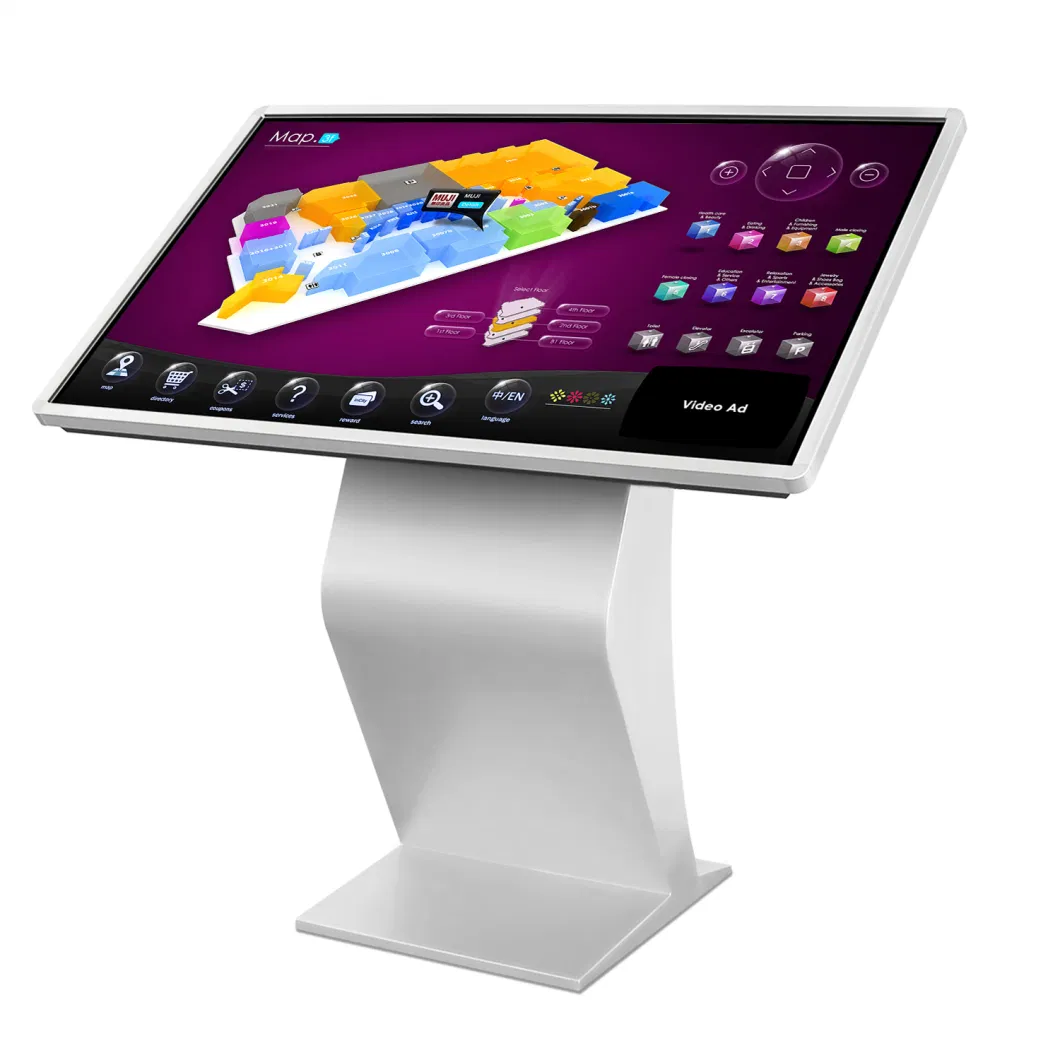 Senke 32 43 55 Inch All in One PC Touch Screen for Payment Kiosk Digital Kiosk Touch Screen Ouch Screen Kiosk with PC
