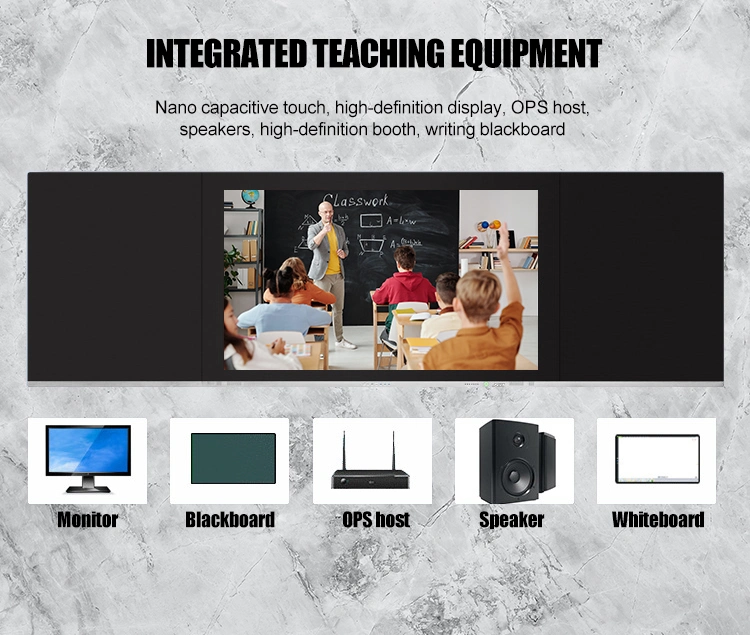 Nano Blackboard Multimedia Interactive Teaching All-in-One Machine Touch Large Screen Electronic Intelligent Blackboard