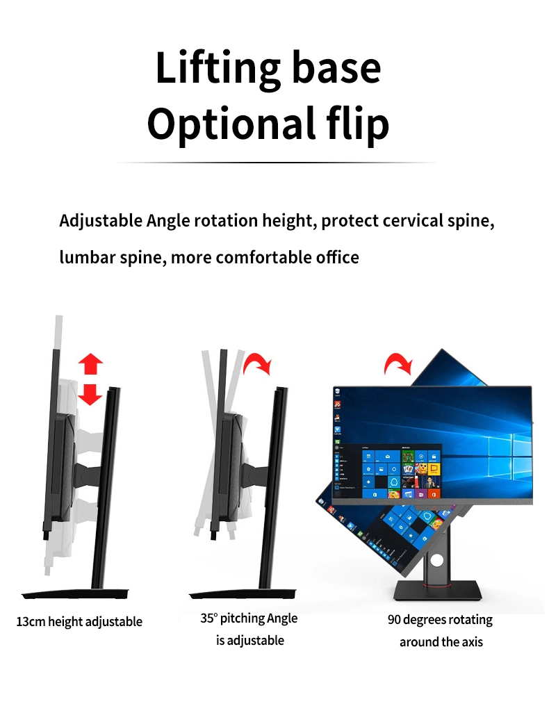 Wholesale 23.8&quot; Inch All in One I7 Business PC Touchscreen All-in-One Monoblock Barebone Aio Desktop Computer