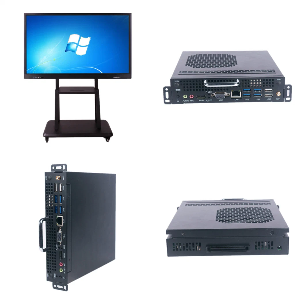 Processor Integrated in-Tel 6th 8th Generation Embedded Industrial PC Android OPS Computer