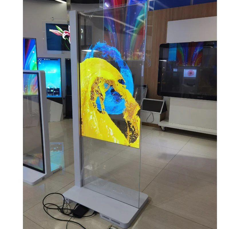 55inch OLED Transparent Digital Signage Manufacturer Touch Screen Wholesale