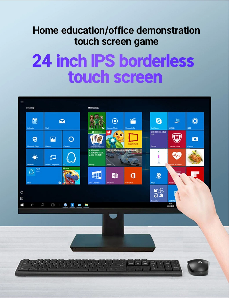 15.6 22 Inch LED Touch Screen 1920 X 1080 HD Gaming Monitor for PC in Stock Wholesale