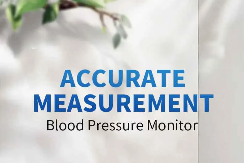 New Large LCD Automatic Portable Upper Arm Type Digital Sphygmomanometer Bp Meter Digital Blood Pressure Monitor