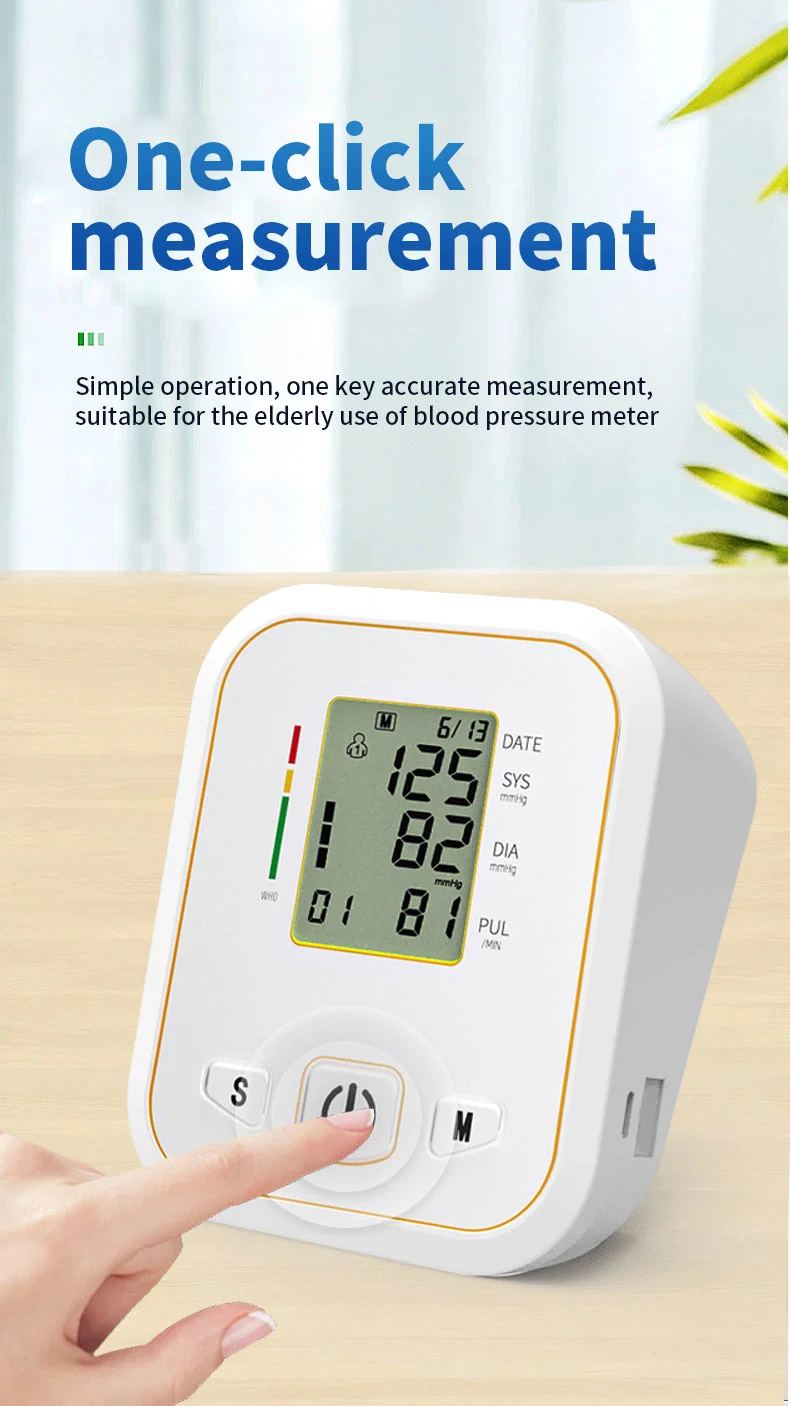 Buy Best Price Electronic Upper Arm Bp Meter Digital Blood Pressure Monitor