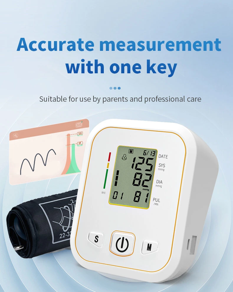 Buy Best Price Electronic Upper Arm Bp Meter Digital Blood Pressure Monitor