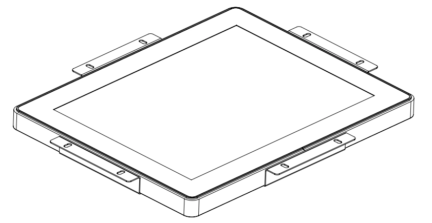 12.1 Inch LCD TFT Open Frame Capacitive Flat Touch Monitor