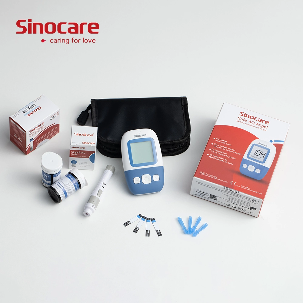 Sinocare Glucometer Machine Glucometro Blood Glucose Monitor Buy 5 Blood Glucose Test Strips Get Free Blood Glucose Monitor