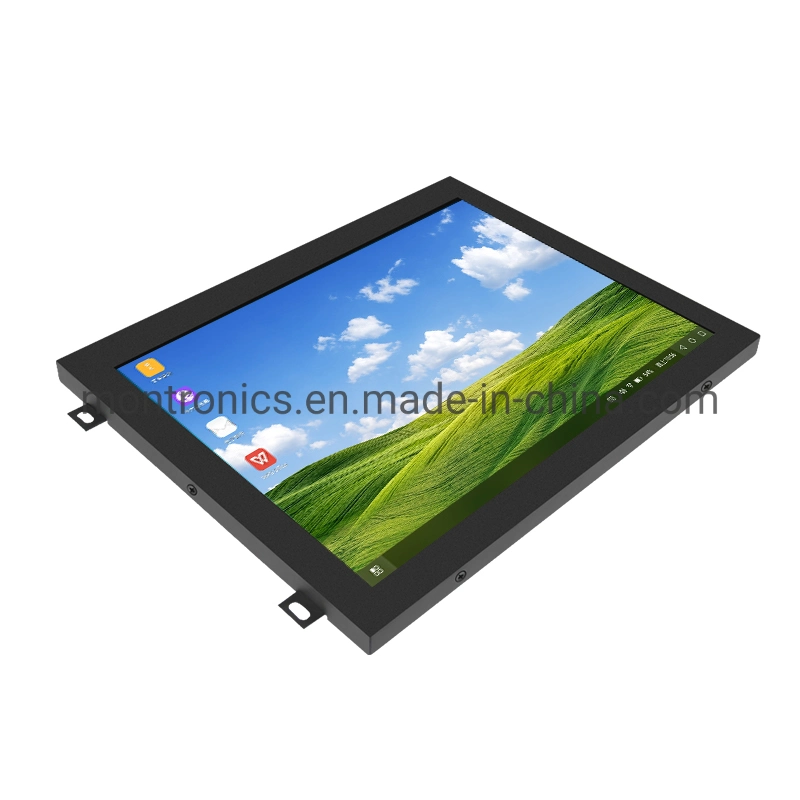 Open Frame 12 Inch High Brightness LED Monitor Industrial Display Monitor OEM