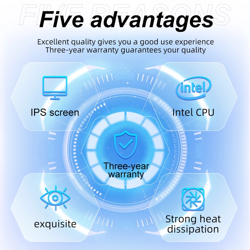 Integrated CPU I5-1135g7 512GB Office Cost Effective Desktop Aio Computer