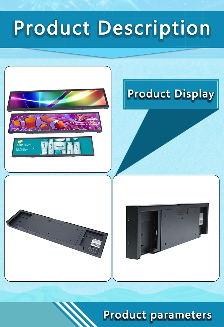 Dedi 18.8 Inch Ultra Wide Touch Screen Monitor for Advertising
