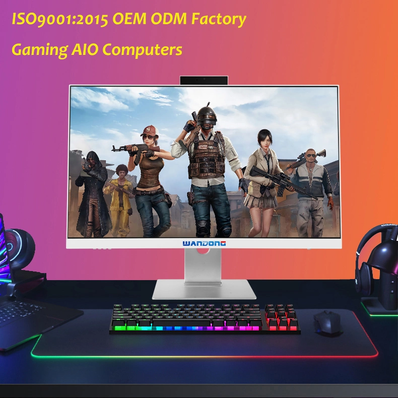 ISO9001 Factory Graphic Card Gaming Touch Screen All in One PC Computer