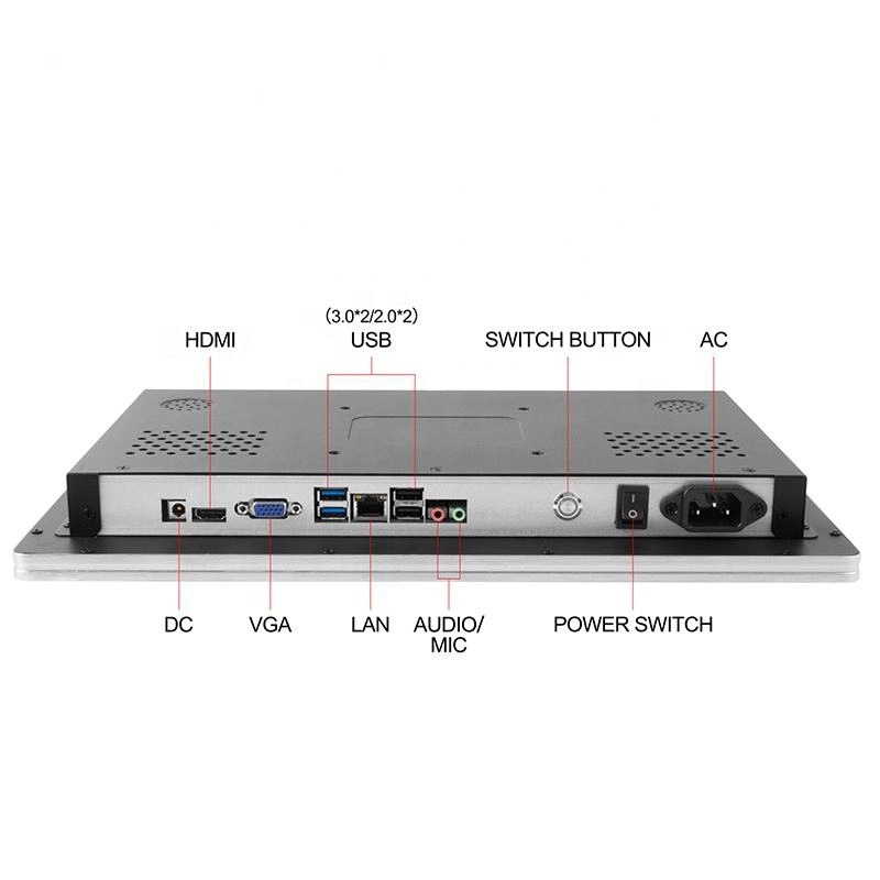 15.6 18.5 21.5 Inch Touch All in One Windows System J1900 I3 I5 I7 CPU Industrial Touch Screen Integrated Computer