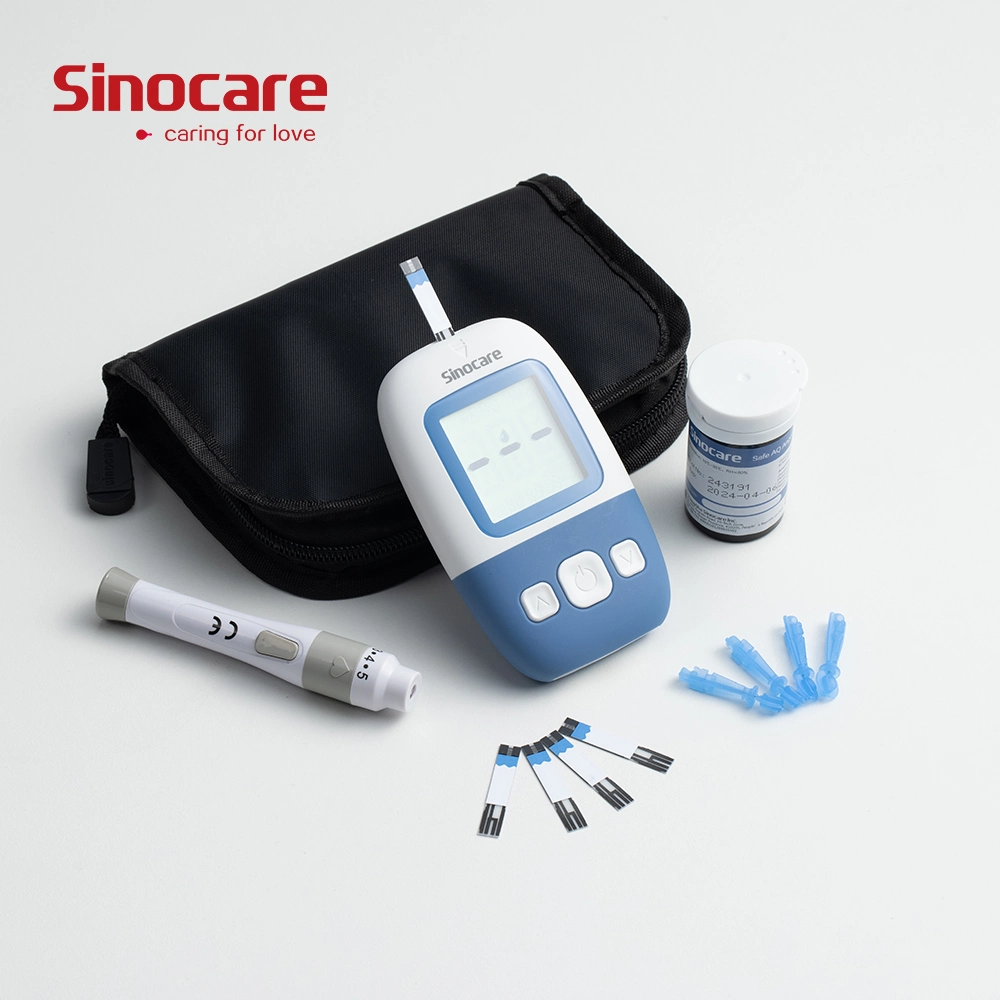 Sinocare Glucometer Machine Glucometro Blood Glucose Monitor Buy 5 Blood Glucose Test Strips Get Free Blood Glucose Monitor