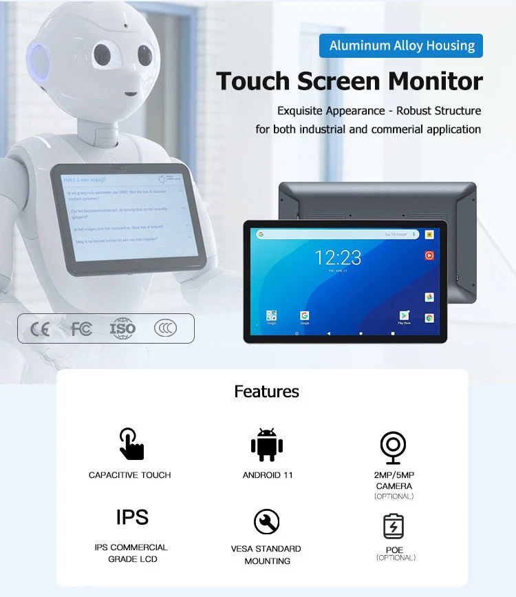 Wholesale 15.6 Inch LCD Monitor Capacitive Touch Screen Monitor