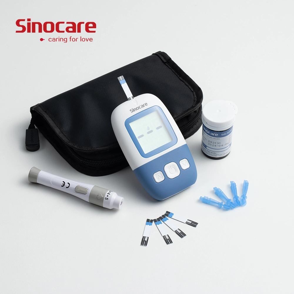 Sinocare Glucometer Machine Diabetes Testing Machine Buy 4 Blood Glucose Test Strips Get Free Blood Glucose Monitor